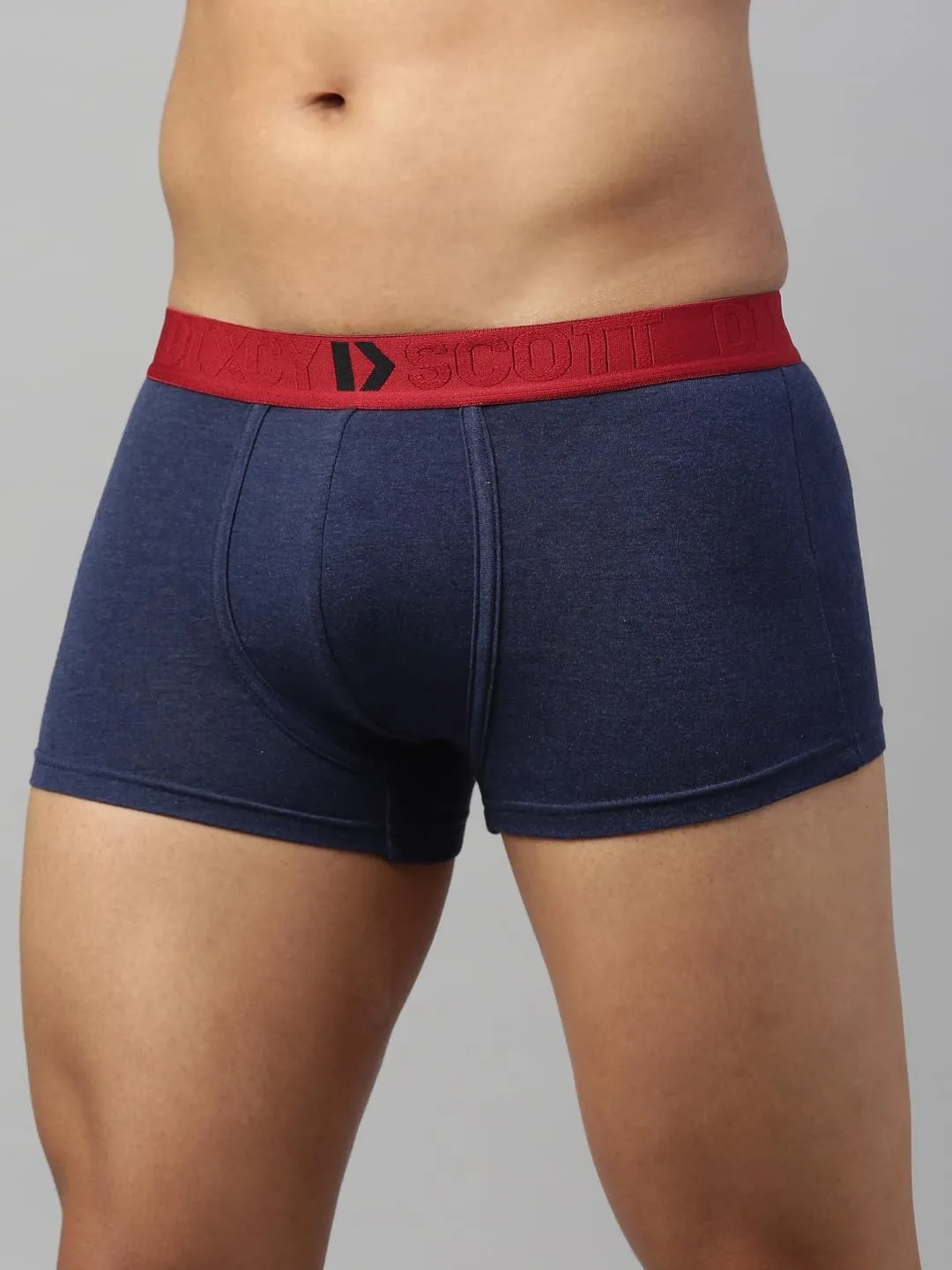 Men's Cotton Anti Microbial Finish Elate Trunk CLMTR002NAVL