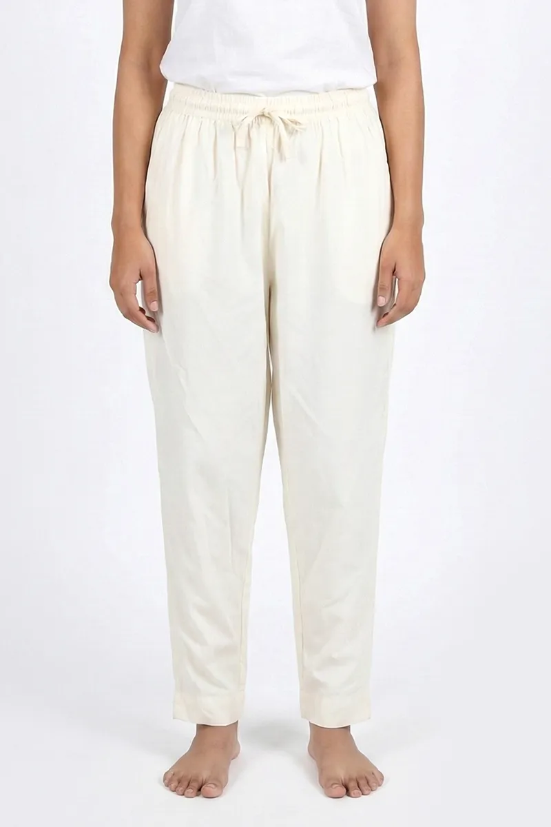 Cotton Solid Kurti Pant for Women CLW00096CREL