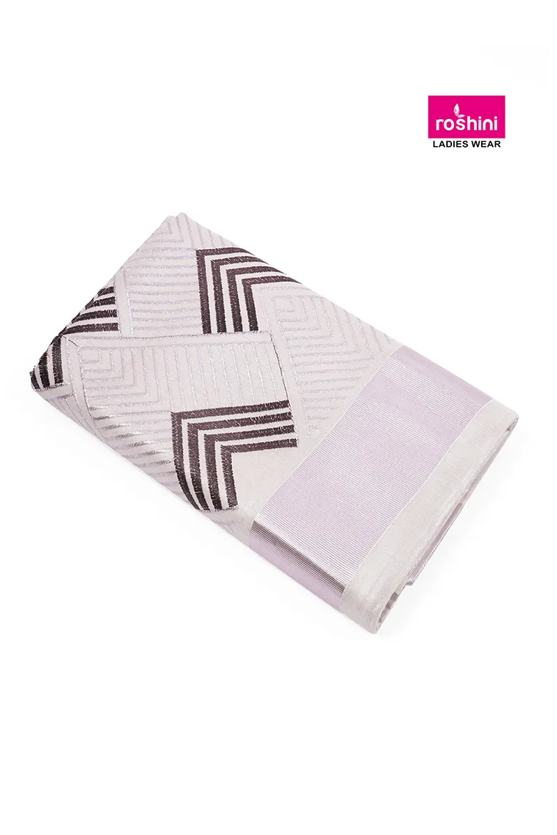 Rose Tissue Embroidered Saree for Women CLW00409BLAFRESIZ