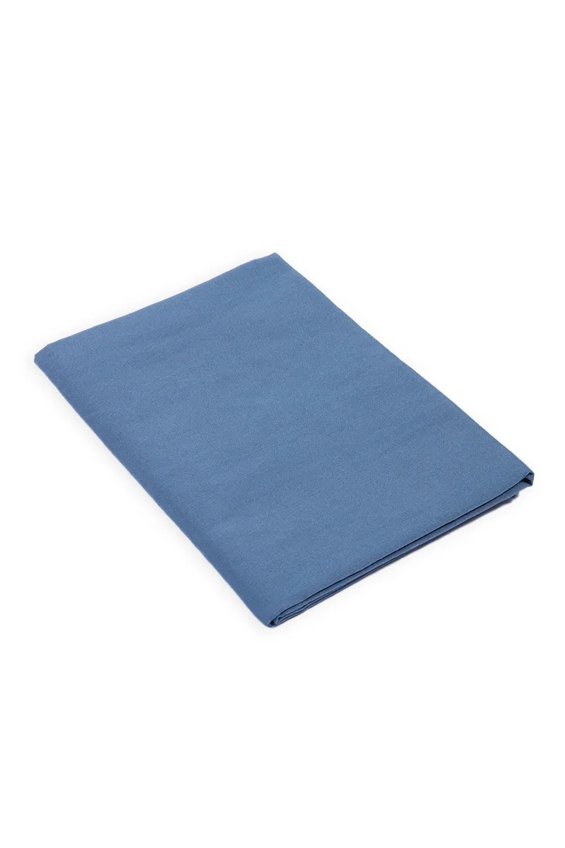 Cotton Silk Unstitched Blouse Material for Women CLW00443BLUGREONESI