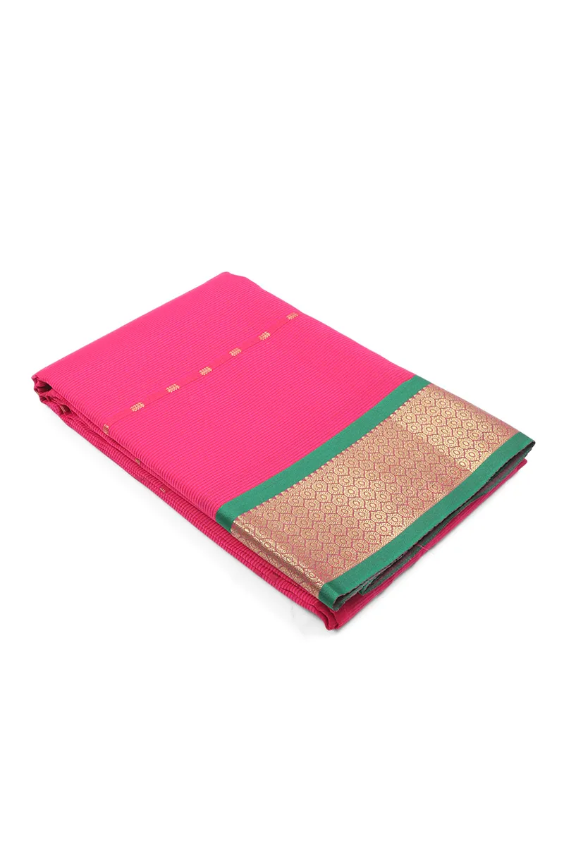 Art Silk Woven Design Saree with Unstitched Blouse for Women CLW00457PINFRESIZ