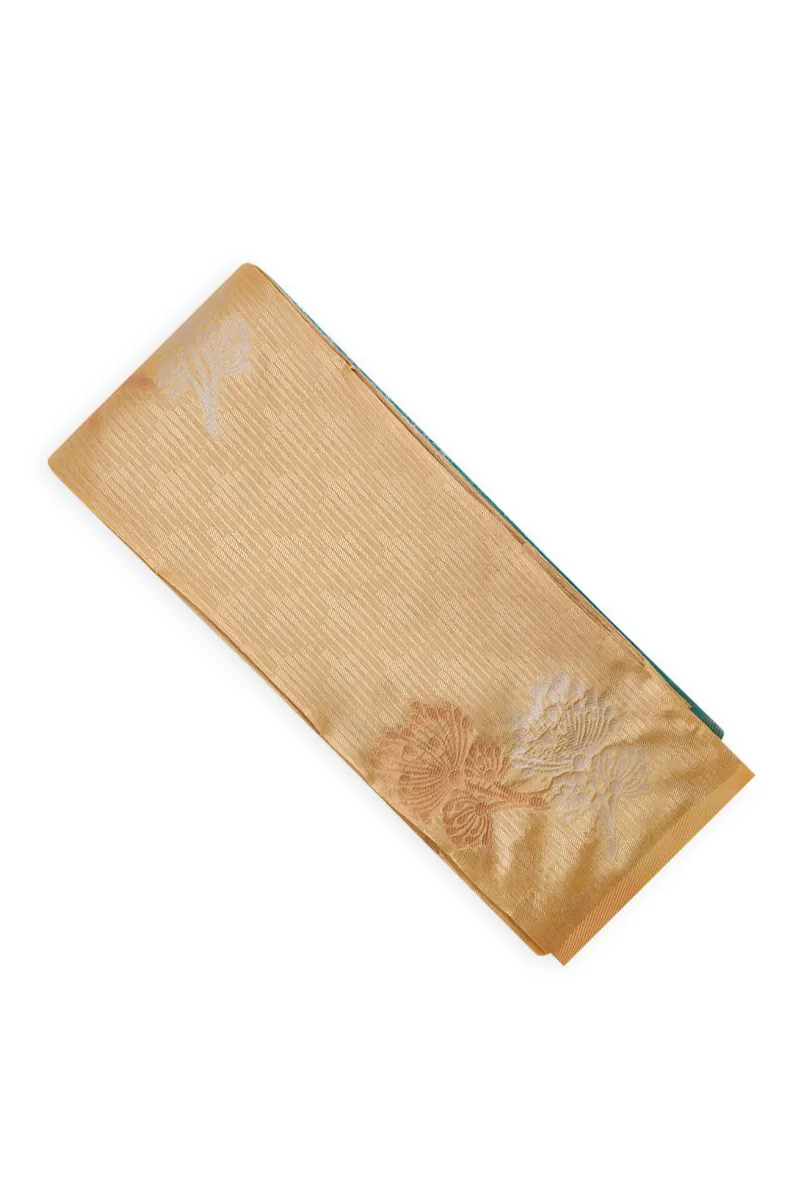 Art Silk Woven Design Saree with Unstitched Blouse for Women CLW00512GOLFRESIZ