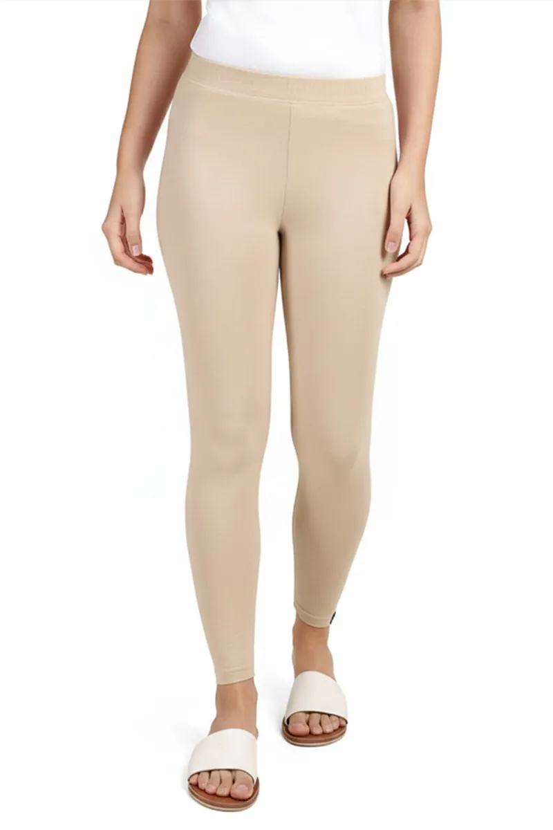Cotton Stretchable Ankle Length Leggings for Women 