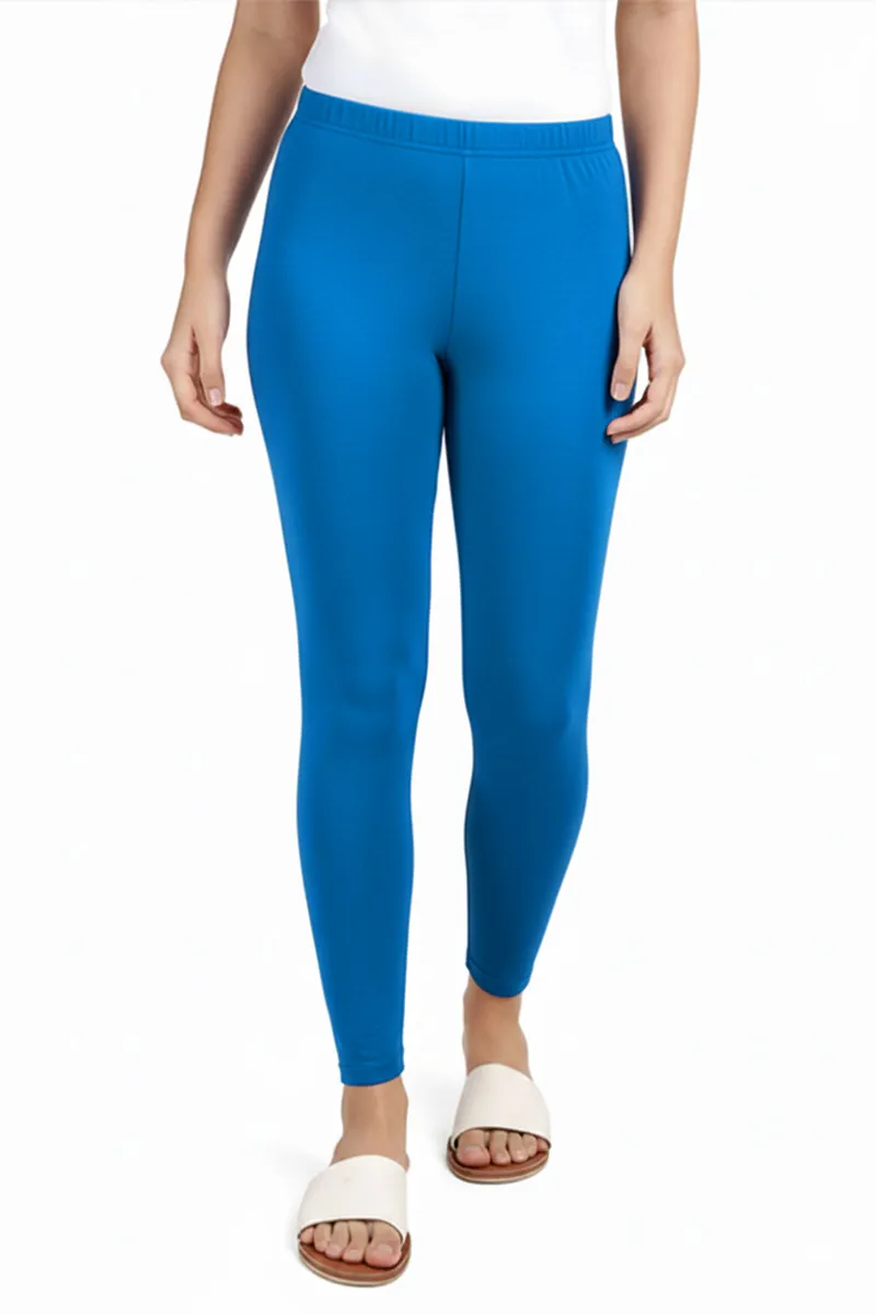 Cotton Stretchable Ankle Length Leggings for Women 