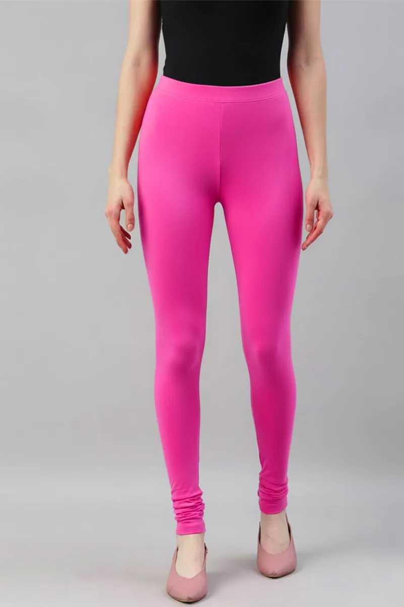 Cotton Stretchable Churidar Leggings for Women 