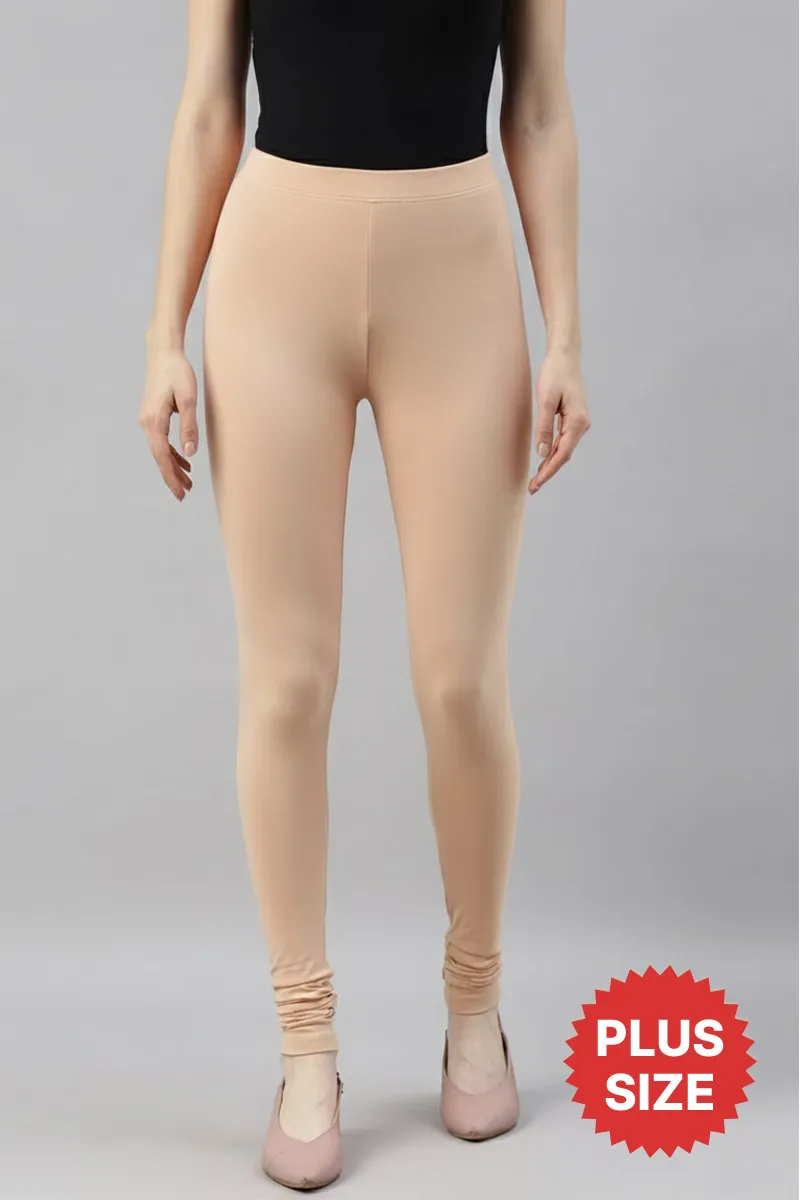Cotton Stretchable Churidar Leggings for Women CLW00522SKI6XL