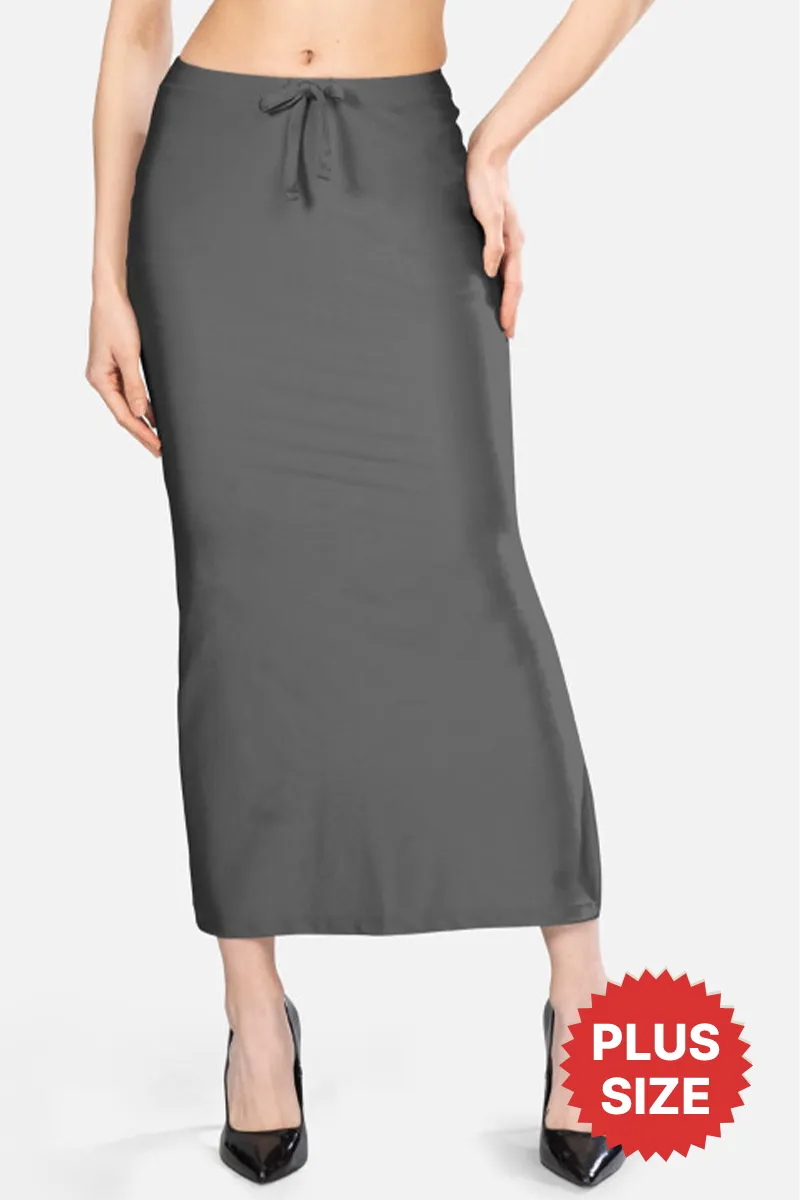 Cotton Lycra Solid Shapewear for Women CLW00525GRE2XXL