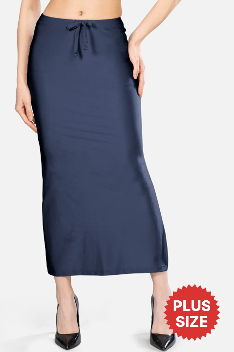 Cotton Lycra Solid Shapewear for Women CLW00525NAVBLUXXL