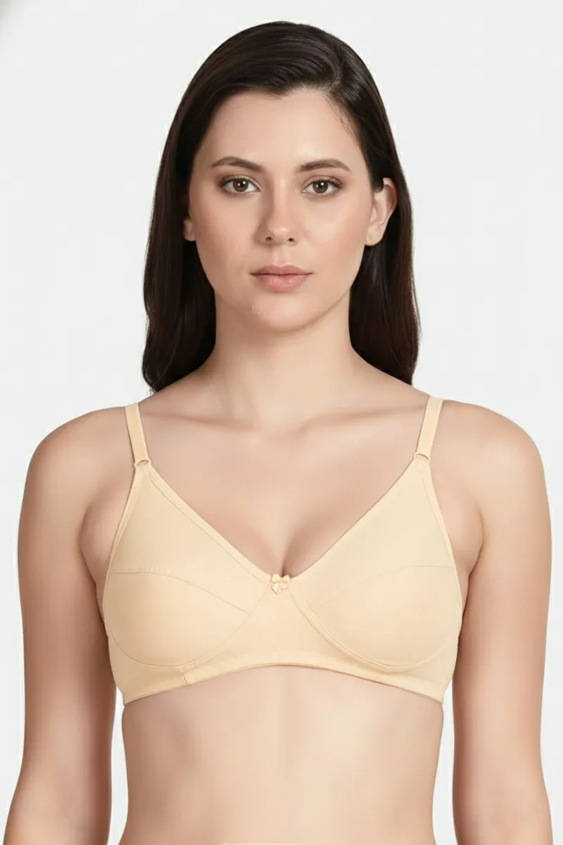 Cotton Non Padded Bra for Women CLW00615SAN100