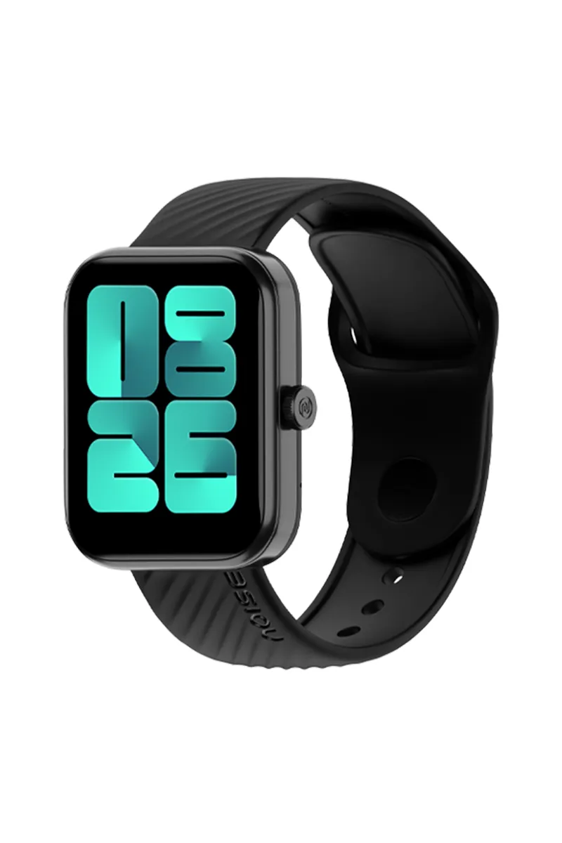 Noise Victor 2025 1.85" Smartwatch with LCD Display, BT Calling, 150+ Watch Faces, Health Suite (Jet Black)