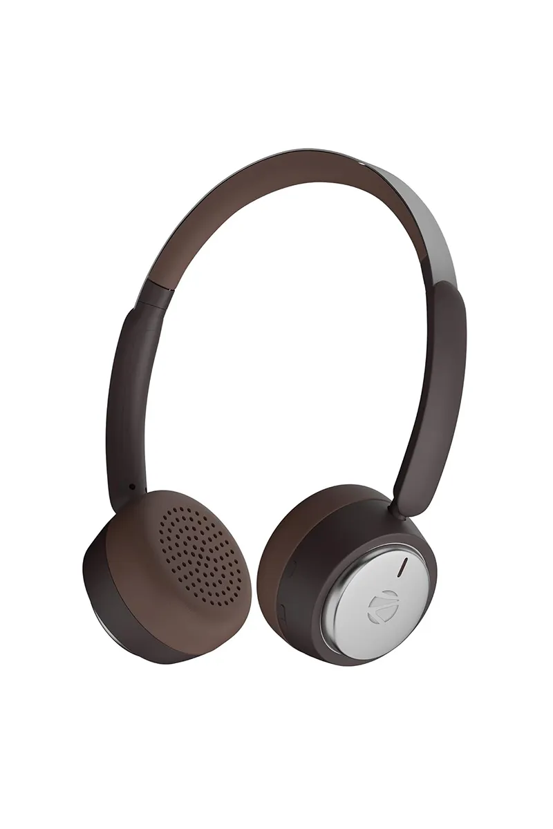 Zebronics Duke 2 Pro Wireless Over Ear Headphone with 50 Hrs Playtime, Low Latency, Dual Pairing, ENC (Brown)