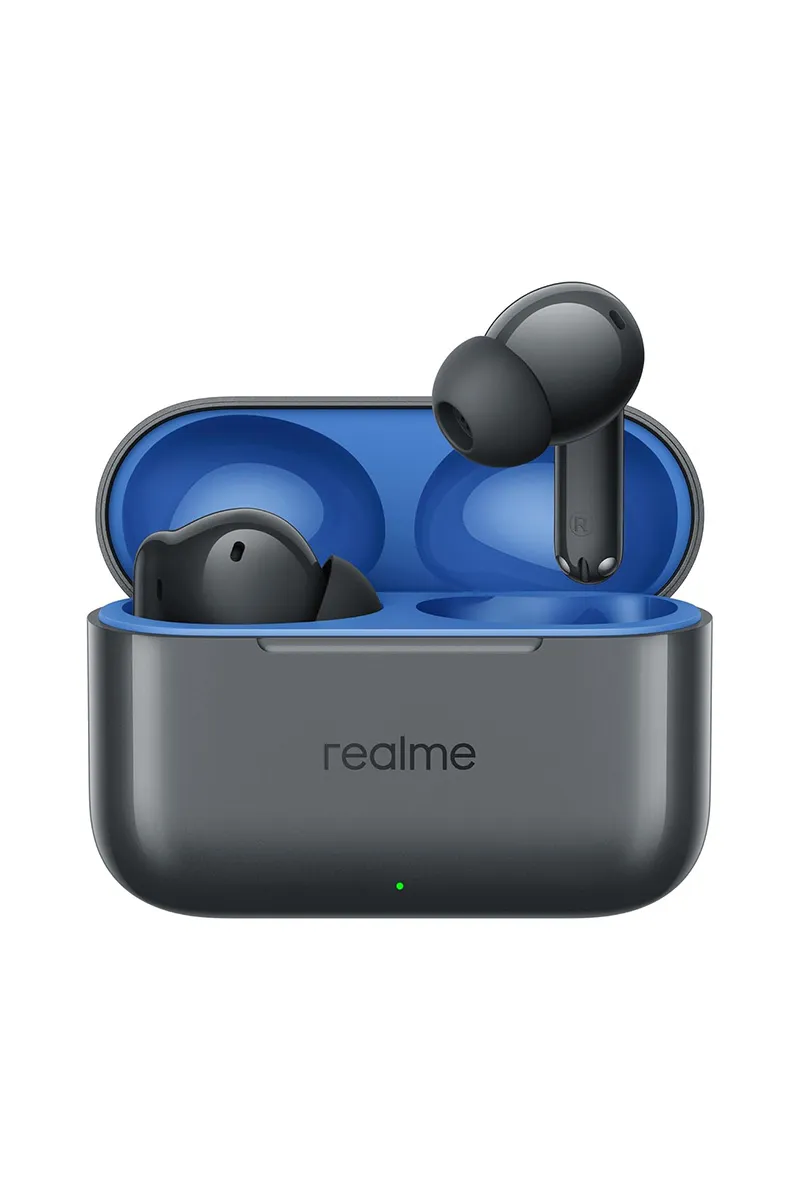 realme Buds T200 In Ear TWS Earbuds with 32 dB ANC, 50 Hrs Playback, Hi-Res Audio, 45ms Latency, IP55 (Mystic Grey)