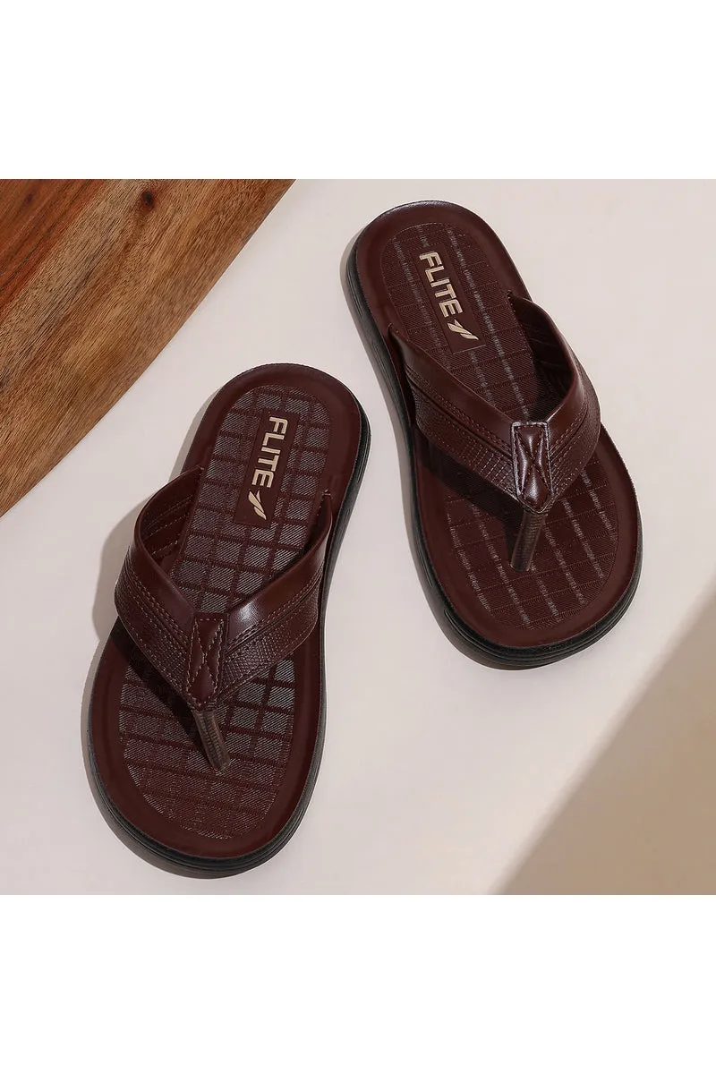 Slip-On Flip Flops for Men FMFL0001BRO9
