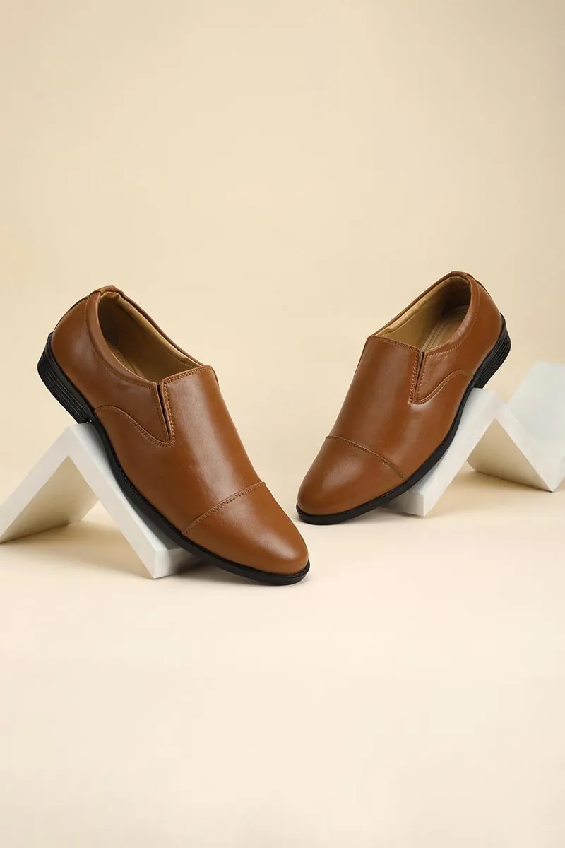 K11241G Men Tan Formal Shoes FMFS0003TAN8