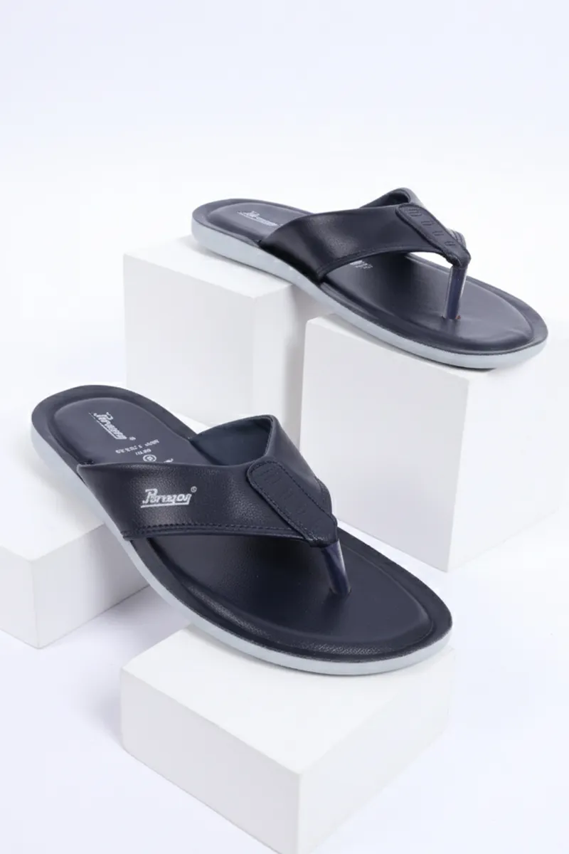 Thong Slippers with Cushioned Footbed for Men