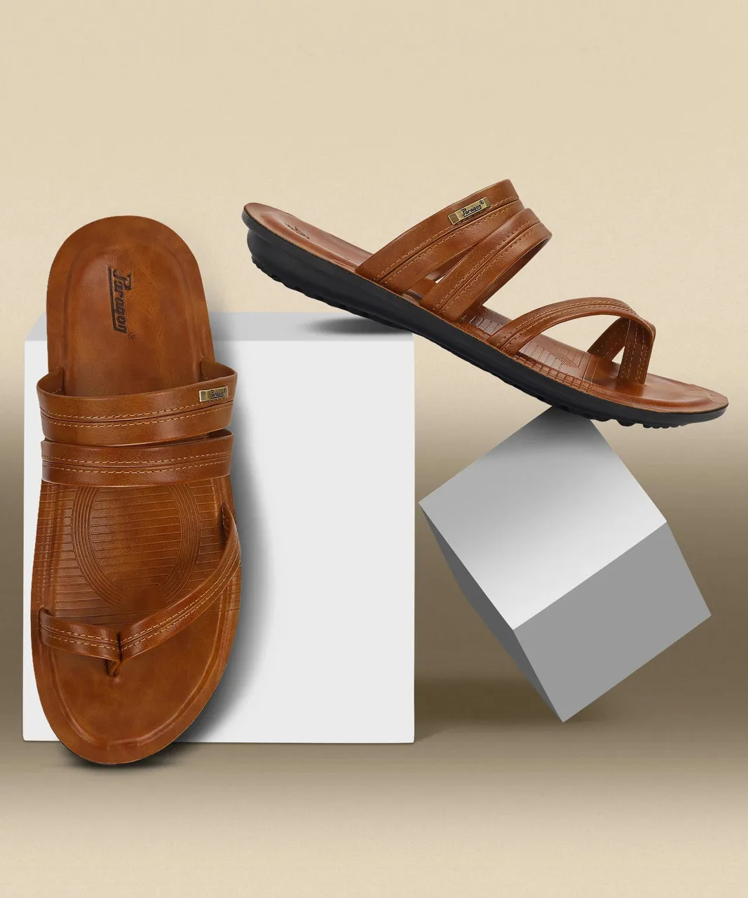Casual Sandal-Style Slipper for Men - Cushioned Soles