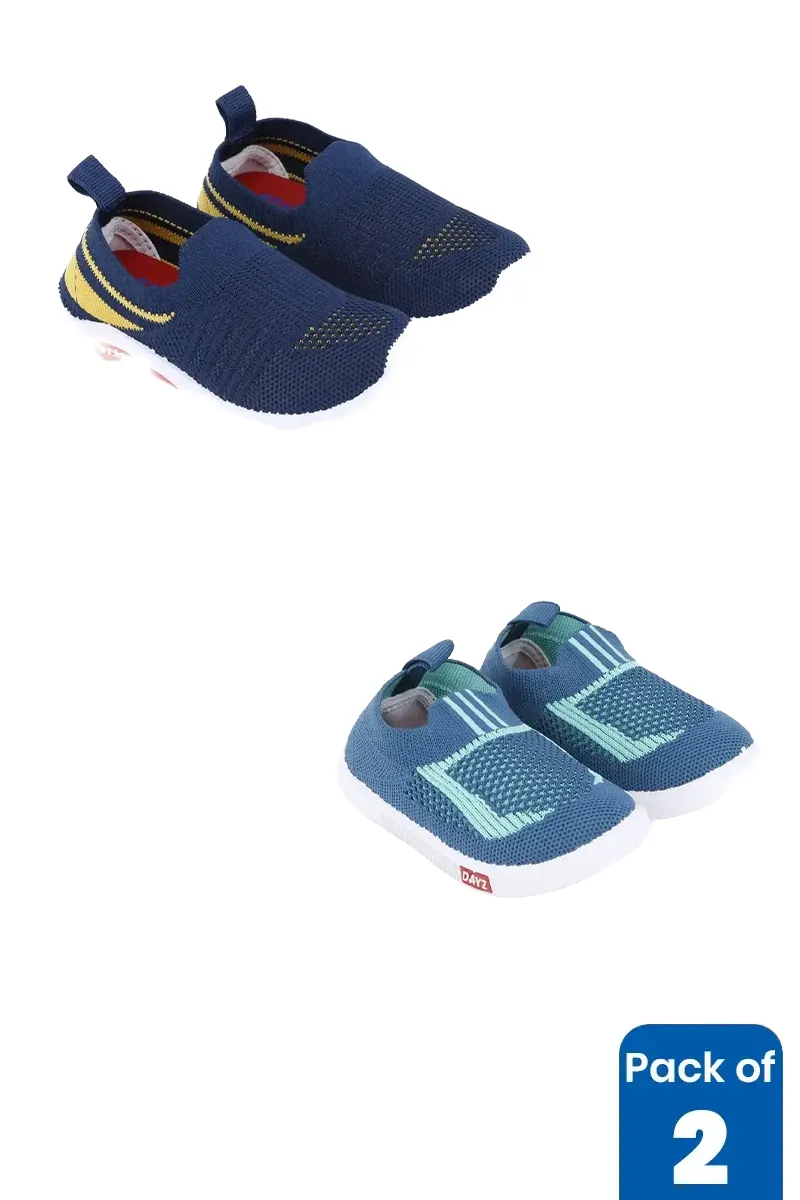 Pack of 2 Casual Shoes Combo for Kids