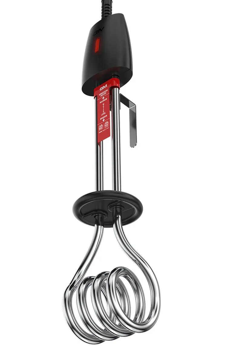 GM Hot Pro 1000 W Immersion Water Heater/Rod (Black/Silver)