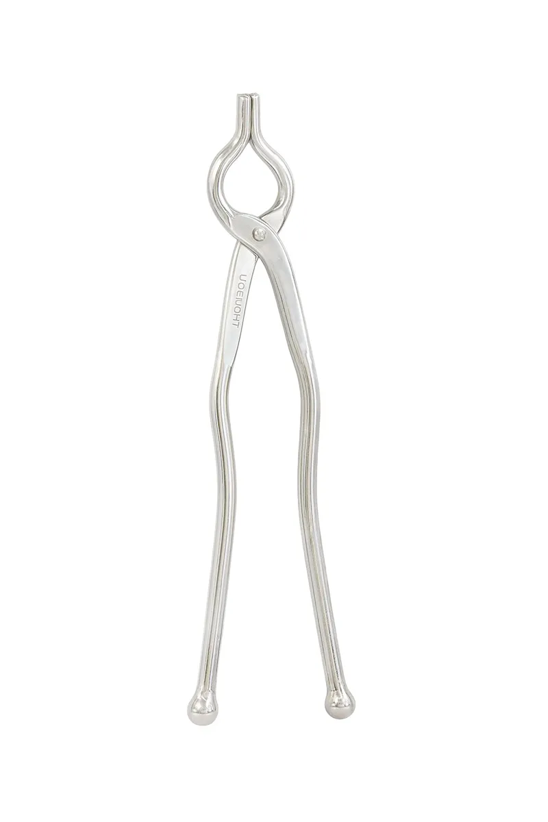 Stainless Steel Goti Pincer, Silver - 32 Cm
