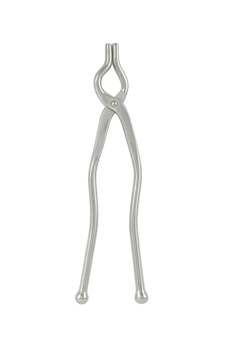 Stainless Steel Goti Cooker Pincer, Silver - 32 Cm