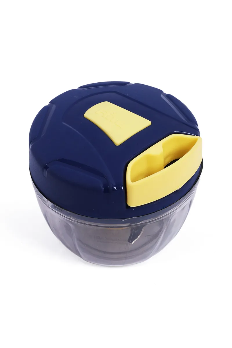 Ritu Plastic & Stainless Steel Chopper, Blue - 650 ML