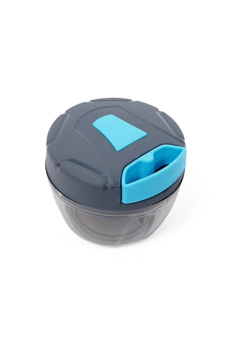 Ritu  Plastic & Stainless Steel Chopper, Grey - 650 ML