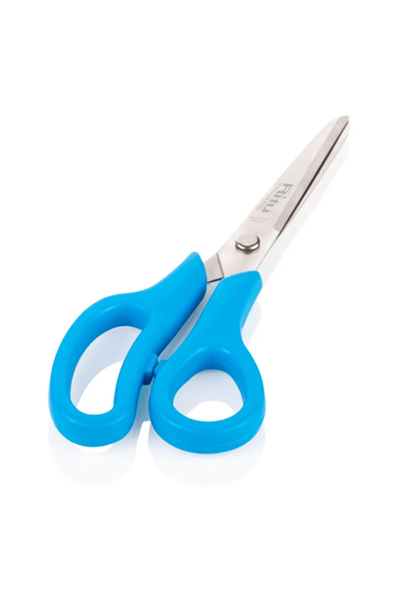 Ritu Plastic & Stainless Steel Multipurpose Scissor, Blue - 20 Cm