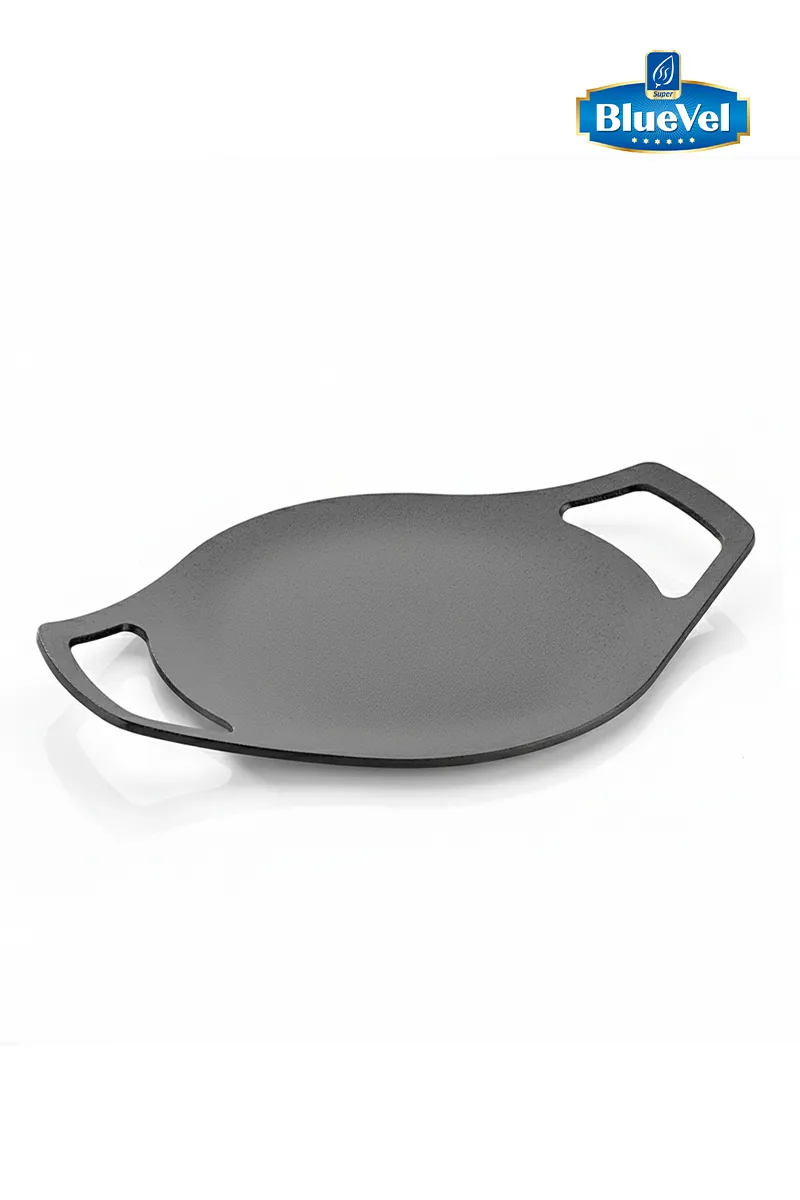 Ferrous Cast Iron Concave Roti Tawa, FE10 - 9", 235mm, 1.500kg HK000480ROTW235CM