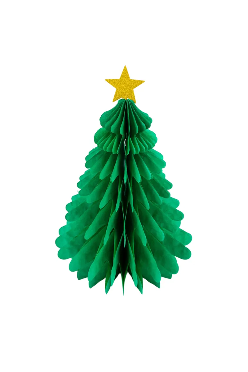 Christmas Decor Paper Tree - 20 Cm