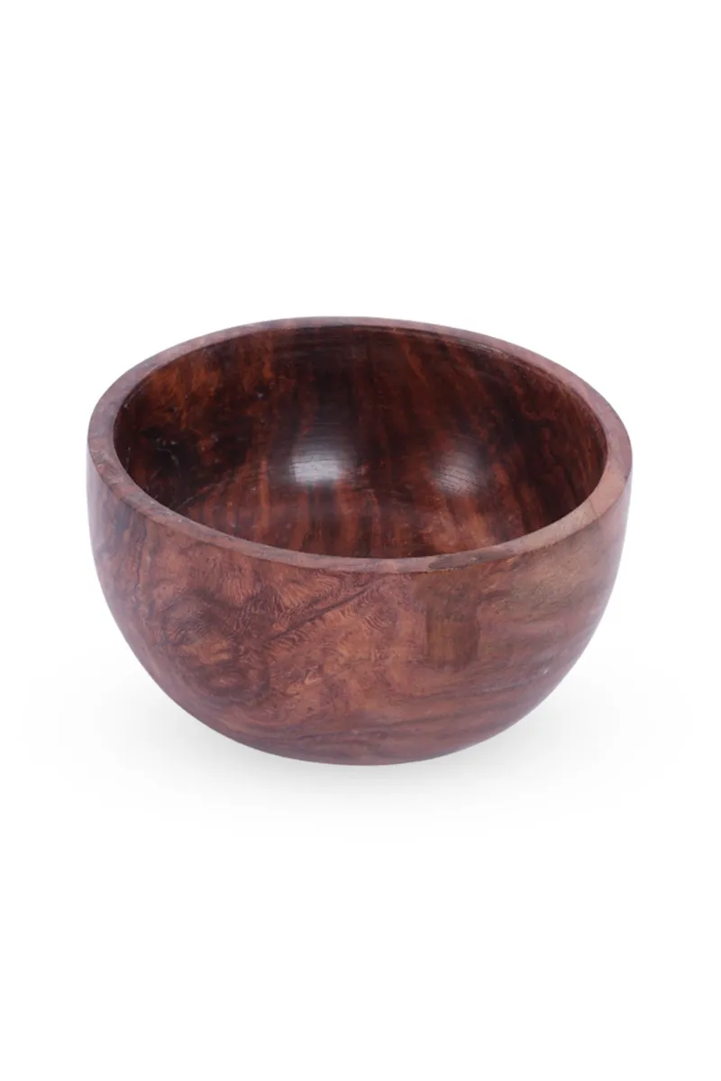 Kalki Wooden Bowl - 10 Cm