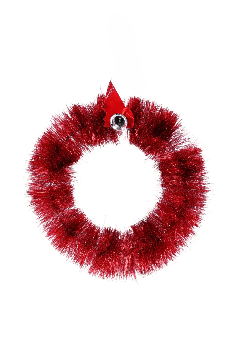Christmas Wreath Door Wall Hanging TYPS0026RED