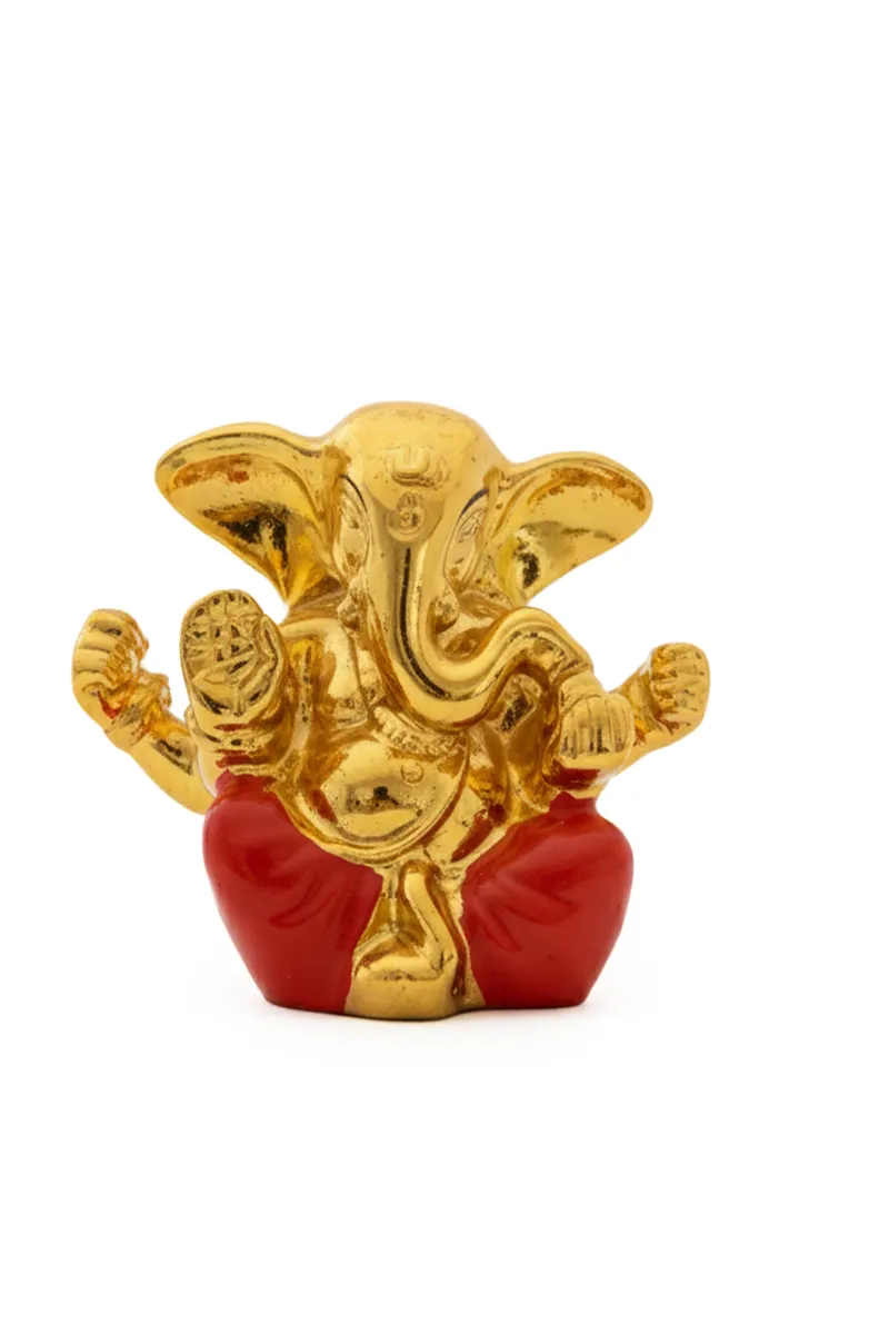 Ganesh Idol, Red