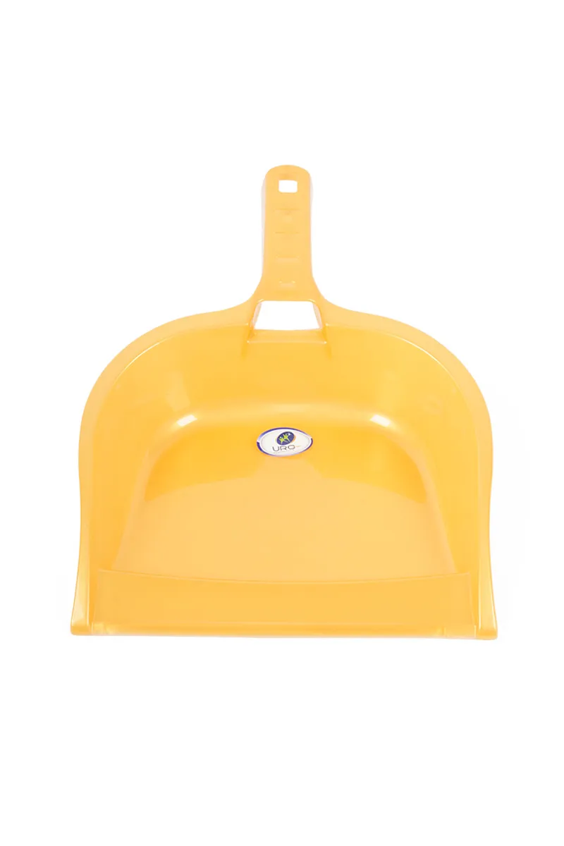 Plastic Dust Pan, Light Orange - 32x24 Cm