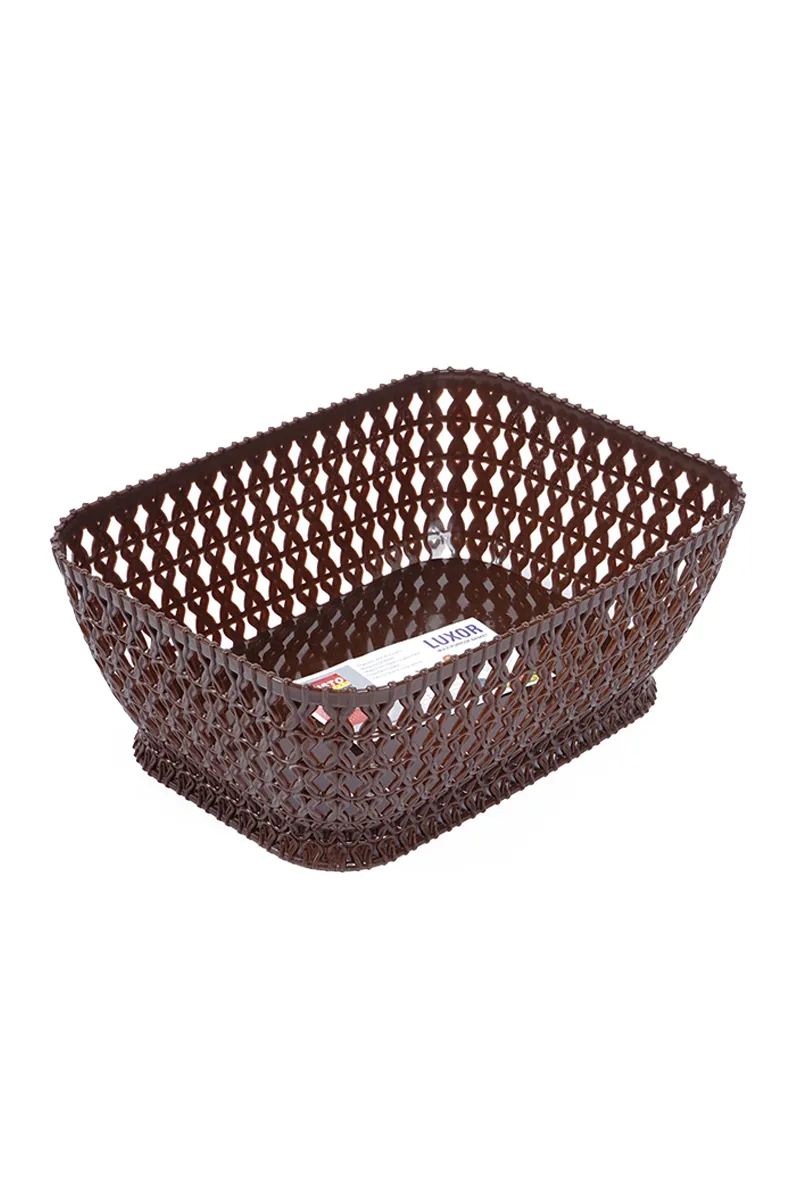 Aristo Plastic Basket 24 Cm - Brown HK000700BASBRO
