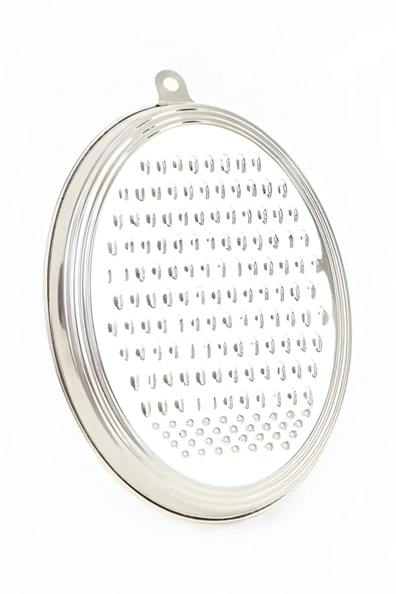 Stainless Steel Grater, Silver - 16 Cm