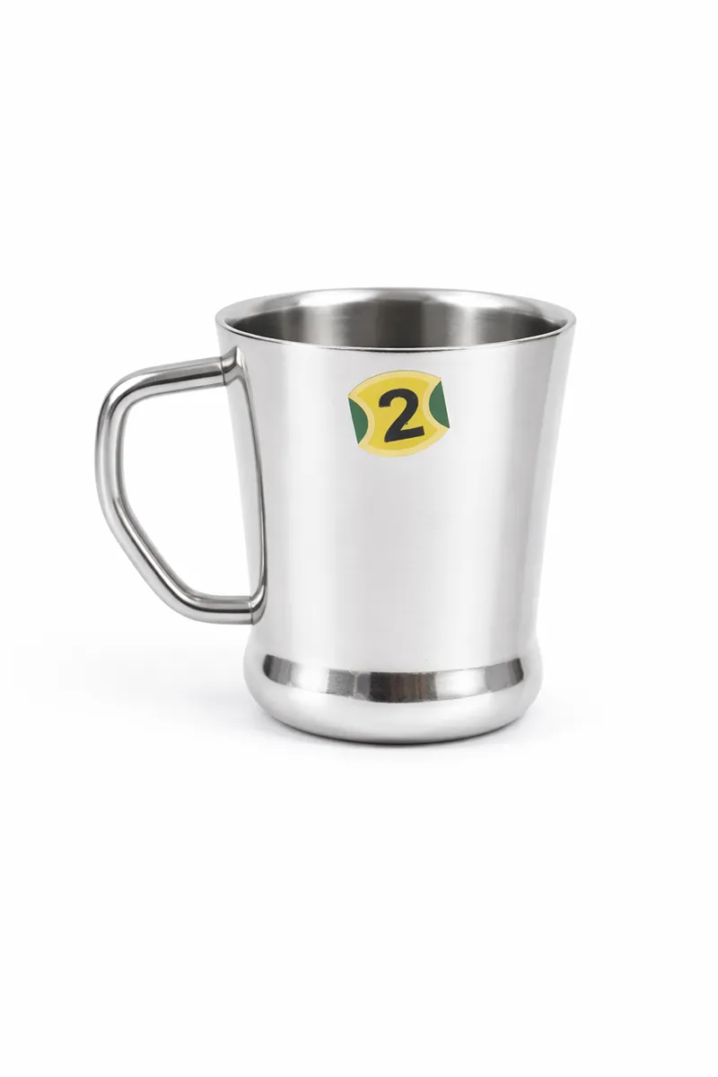 Stainless Steel Cup, Silver - 180 ml HK000725CUP180ML