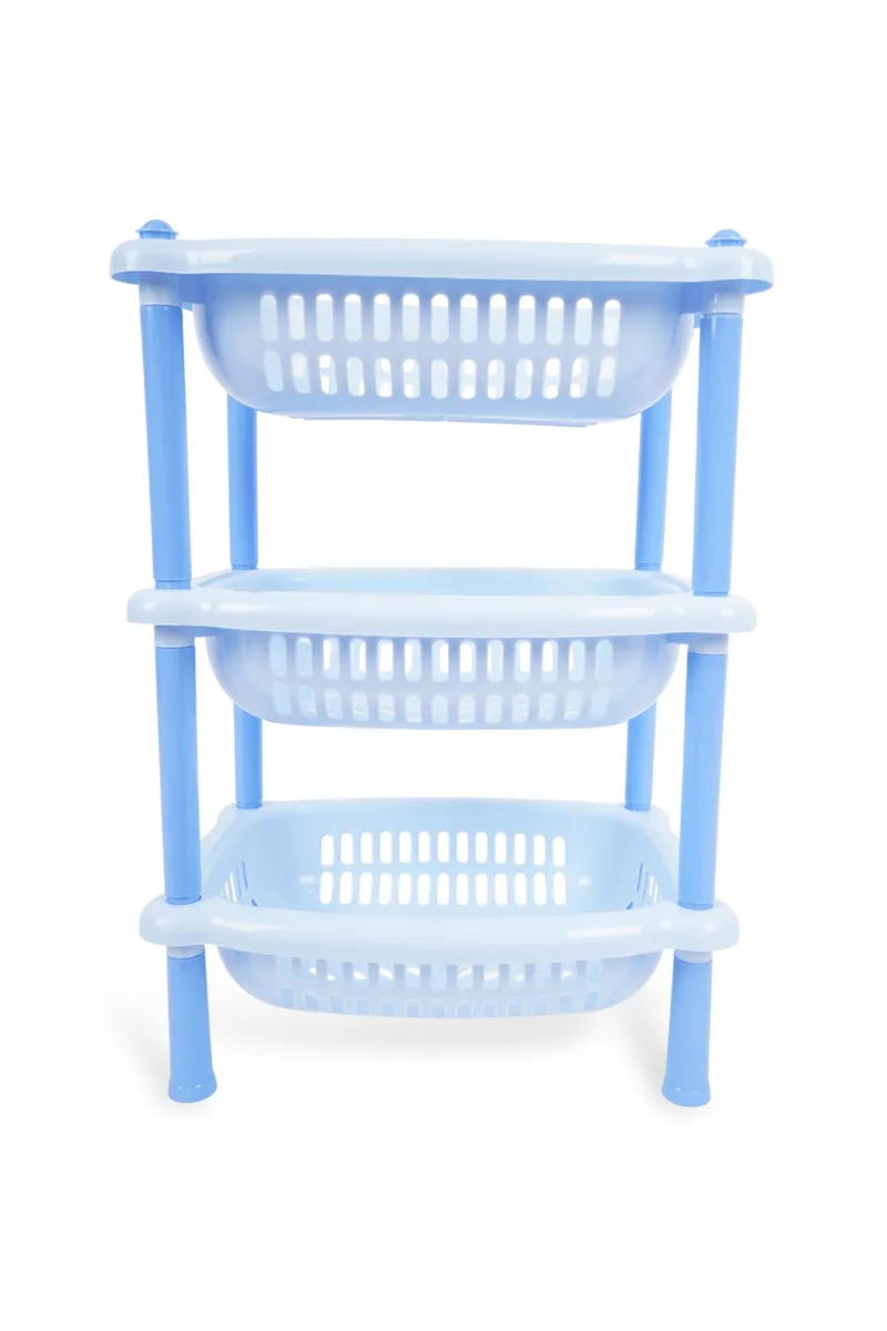 Container Joyful Oval - 3 Rack  - Blue HK000737RACKBLU