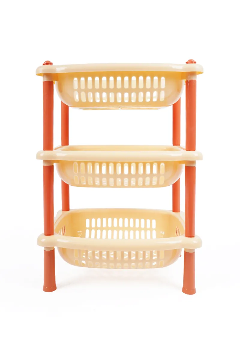 Container Joyful Oval - 3 Rack - Sandal HK000737RACKSAN