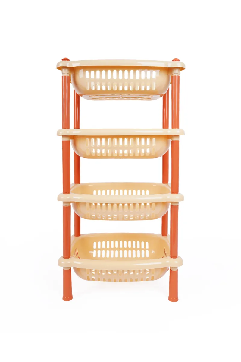 Container Joyful Oval - 4 Rack  - Sandal HK000738RACKSAN