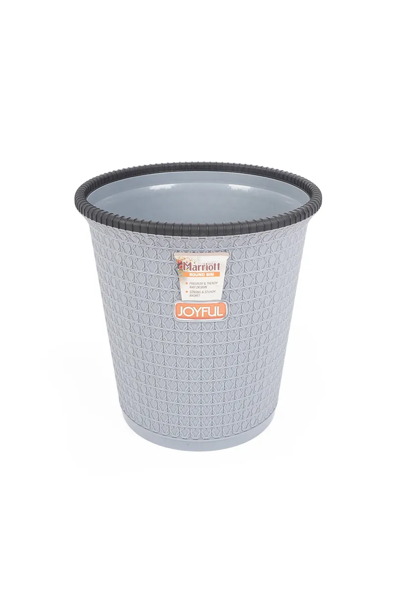 Joyful Plastic Dustbin - 29 Cm
