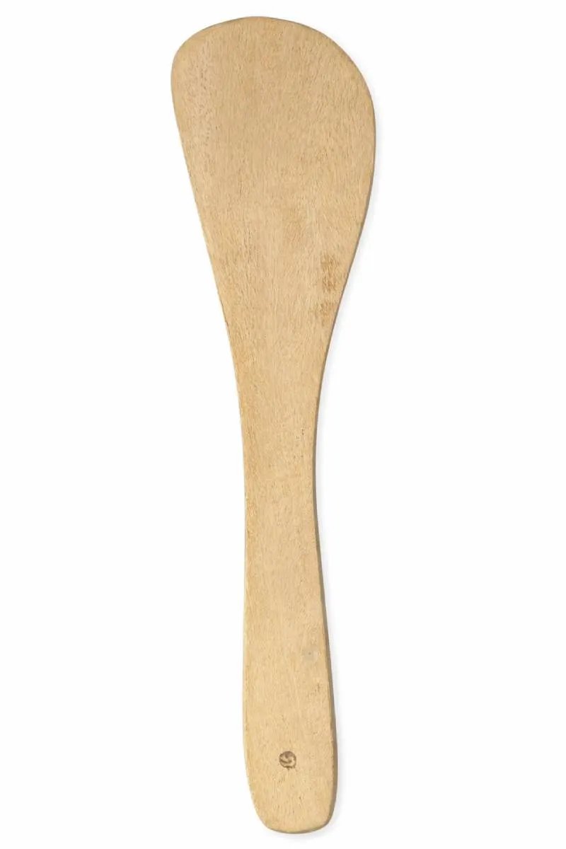 Sheesham Wood Butter Spoon / One Sided Turner - 27 Cm