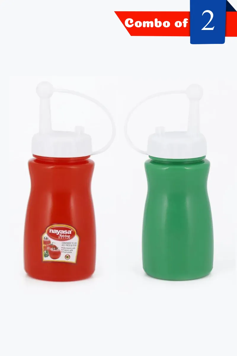 Nayasa Plastic Ketchup Bottle - Combo of 2 HKCOMBO00059