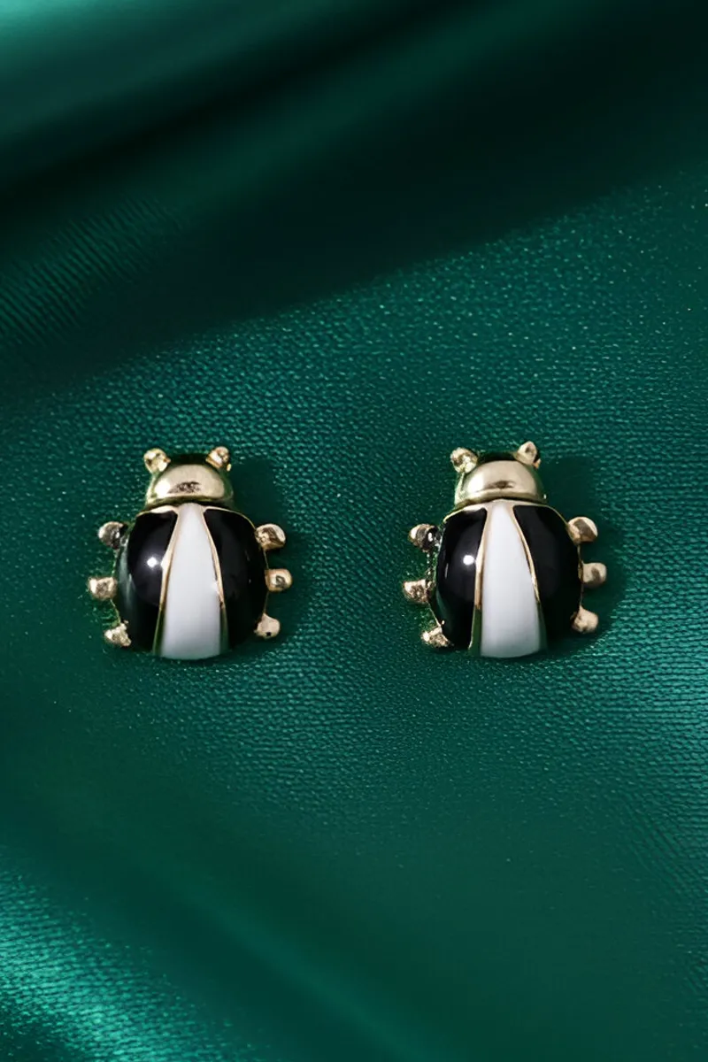Beetle Shape Stud Earrings for Girls