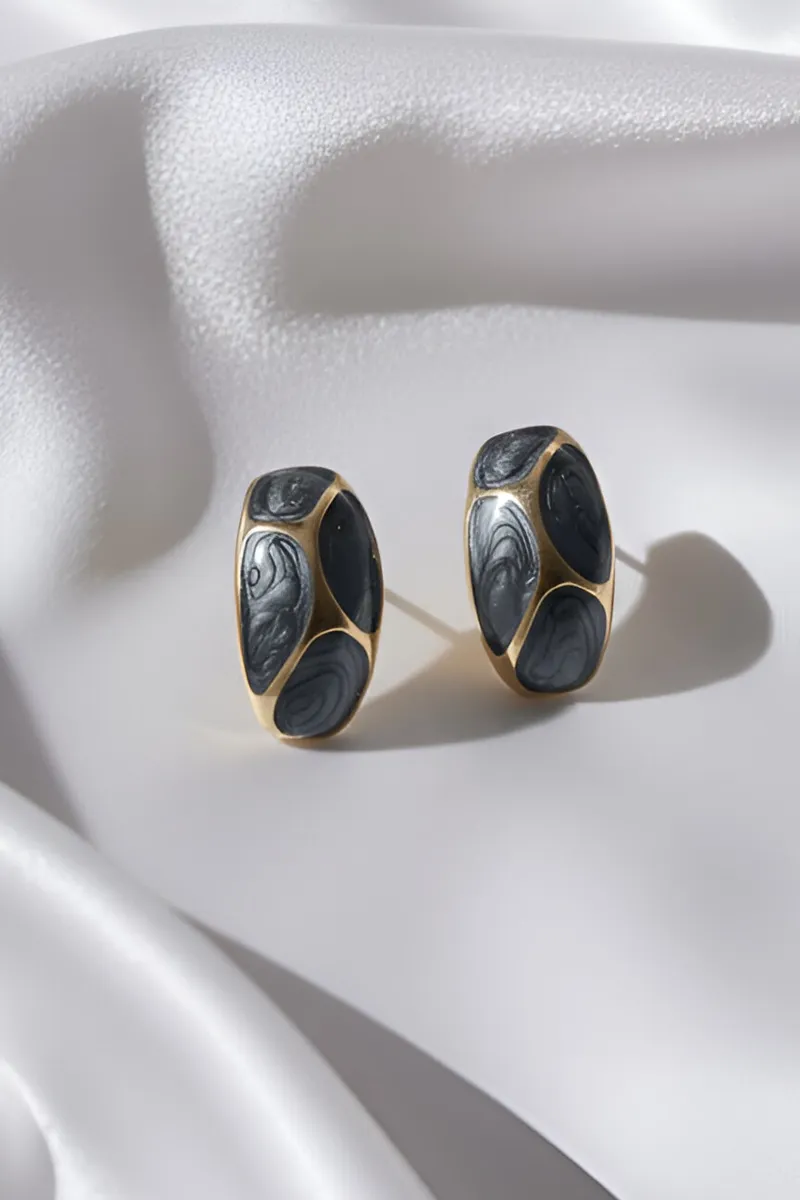 Half Hoop Stud Earrings for Girls
