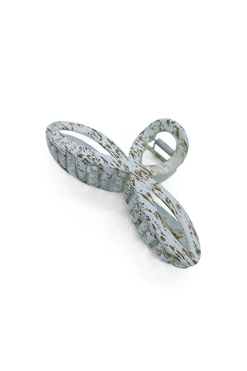 Infinity Twisted Hair Claw Clip for Women - Large JWH000002GRE