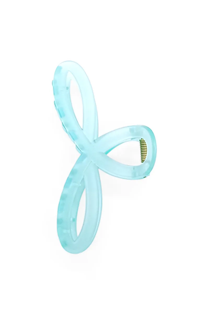 Infinity Shape Hair Claw Clip for Women - Large JWH000026GRE