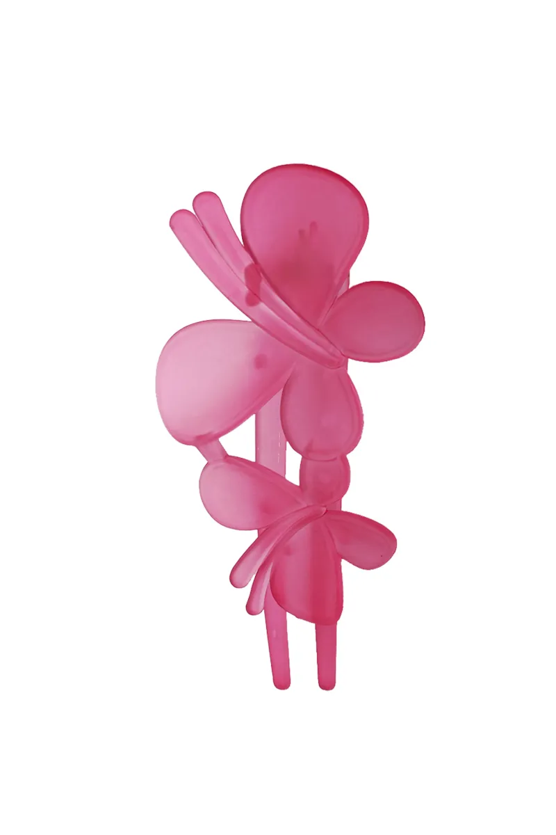 Dual Butterfly Alligator Hair Claw Clip for Girls & Women JWH000028PIN