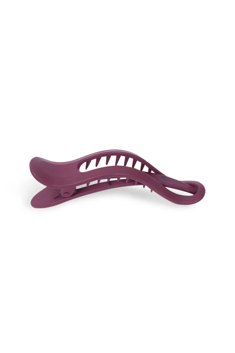 Wave-Design Alligator Hair Claw Clip for Girls & Women - Medium JWH000035BUR
