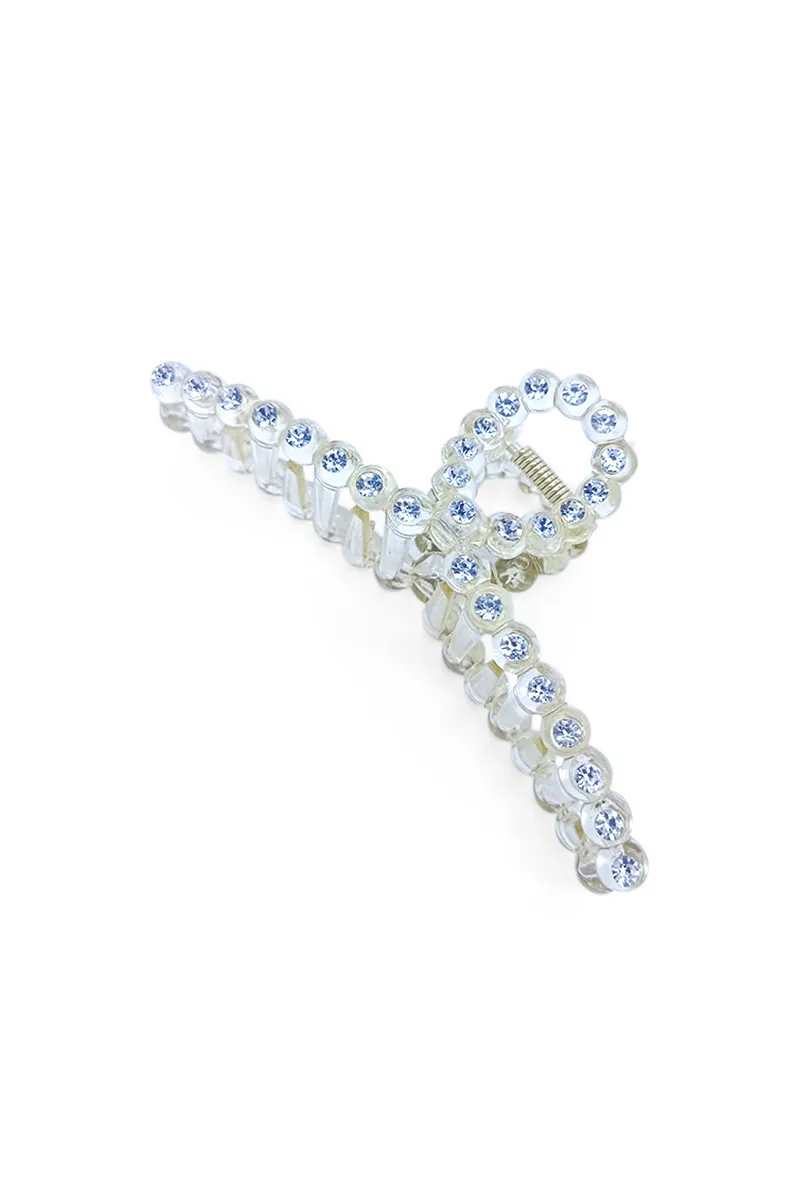 Stone Studded Hair Claw Clip Girls & Women - Large JWH000038GOL