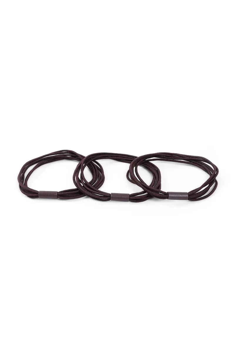 3 Pcs Multi-Strand Elastic Hair Bands for Women